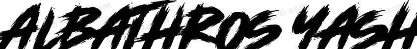 Albathros Yashline DEMO VERSION It字体转换